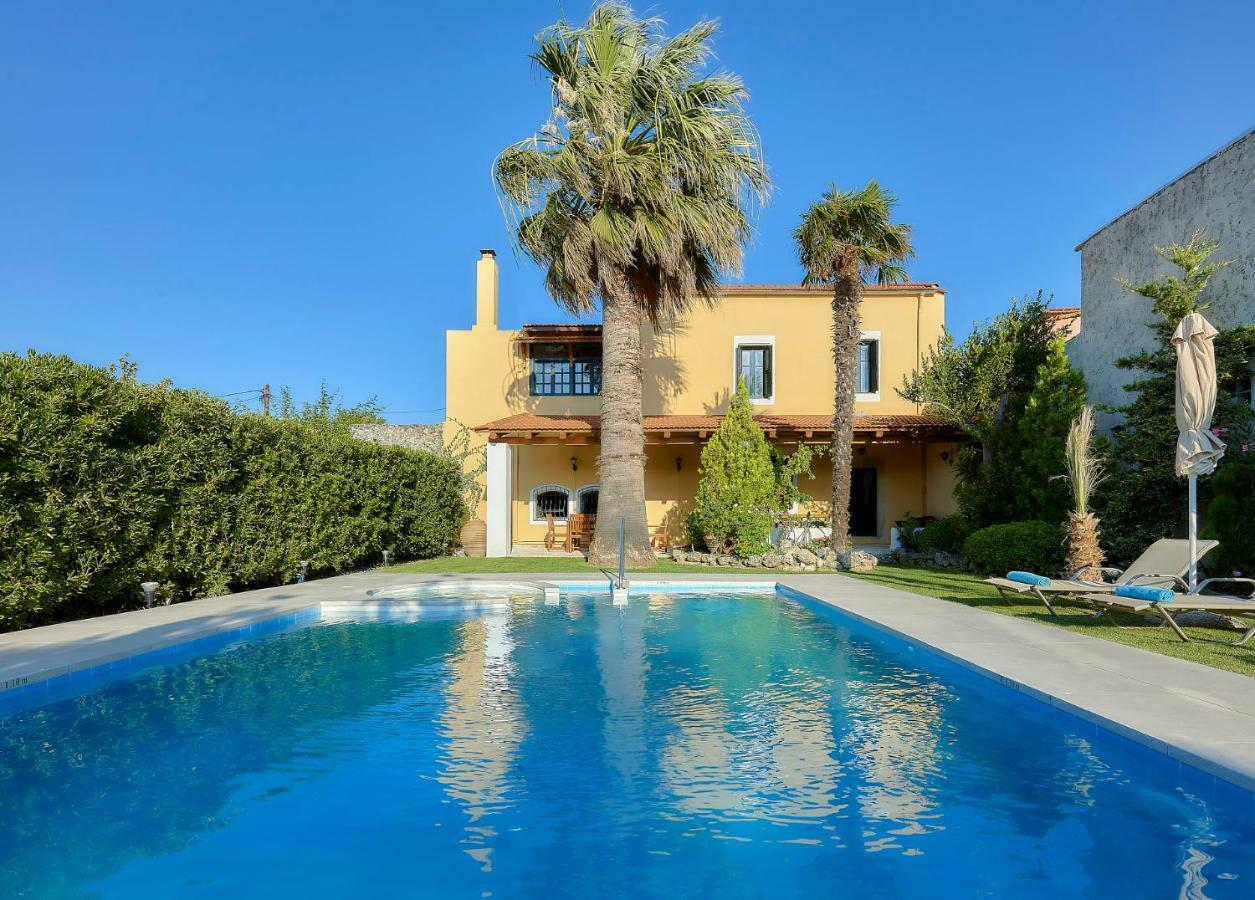 Castello Villa Daphnes - Private Pool & Whirlpool Dhafnes Exterior photo